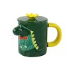 Hrnček s viečkom Zelený Dinosaurus 400 ml