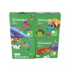 Puzzle Svet dinosaurov 4 v 1 Dinosaury 4 Obrázky 73 Dielov