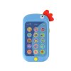 Vzdelávací telefón Učenie angličtiny Kurča Whac A Mole modrý