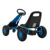 Dětská šlapací motokára AIR PerHour modrá06