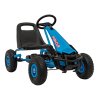 Dětská šlapací motokára AIR PerHour modrá09