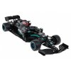 Diaľkovo ovládané auto RC, veľký Mercedes AMG F1, mierka 1:12, čierne