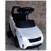 Jeździk na batérie chodítko pchacie auto 3v1 Land Rover Discovery, veľké auto pre deti, biele