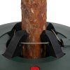 Stojan na vianočný stromček premium, pevný, ťažký, veľký, pre stromčeky do výšky max 2.7m, podstavec s automatickým mechanizmom, zelený