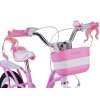 Dětské kolo RoyalBaby Little Swan 14 s vodící tyčí růžové09