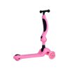 Dětská koloběžka 2v1 Tiny Bike se svítícími koly růžová13