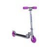 Dětská koloběžka skládací se svítícími koly fialová04