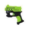 Mini pištoľ na penové šípky s prísavkami zelená