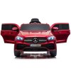 elektrické autíčko mercedes benz gle450 lakované červené (4)