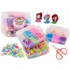 Súprava korálok a príveskov v kufríku s vlascom DIY 1620 ks