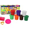 Sada modelíny v tégliku 8 kusov farebnej formičky