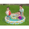 Bestway Sada Bazén s loptami a nafukovacím kruhom 122 cm