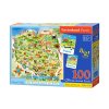 Castorland Puzzle Mapa Poľska 100 dielikov a kvíz