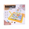 Edukačná magnetická tabuľa s pripináčikmi na skladanie