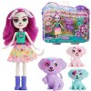 Enchantimals bábika Dessa Dalmatín s roztomilou rodinkou dalmatíncov