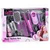 Kadernícka sada so žehličkou na vlasy a kefou