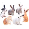 Králik zajac Domáce zvieratá figúrka 4,5 cm