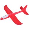 Ľahký polystyrénový lietadlo klzák s LED osvetlením