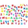 Magnetické písmená a číslice abeceda 80 dielikov