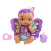 Moja Baby Garden bábika bábätko motýlik pije ciká s doplnkami
