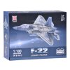 Sada stavebnice stíhačka model F-22 v mierke 1:100
