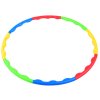 Skladacia farebný hula hoop krúžok na točenie
