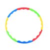Skladacia farebný hula hoop krúžok na točenie