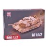 Stavebnice Abrams M1A2 Americký Tank postáv Tank 1:72
