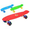 Svietiace kolieska skateboard