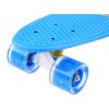 Svietiace kolieska skateboard