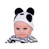 pol pl Urocza miekka Lalka Chlopiec 45cm jak zywa ubrana kombinezon Panda ZA5358 21398 2