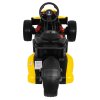 Dětská elektrická motokára žlutá 6