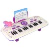 Detský elektrický keyboard fialový