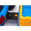 Dětský elektrický traktor BBH 030 s přívěsem modrý09
