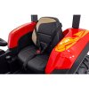 Dětský elektrický traktor BLAST s přívěsem 2x200W červený16