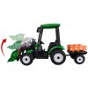 pol pl Duzy TRAKTOR elektryczny na akumulator dla dziecka przyczepa lyzka PA0320 21751 2