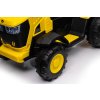 Detský elektrický traktor s vlečkou 12V 7Ah žltý
