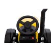Detský elektrický traktor s vlečkou 12V 7Ah žltý