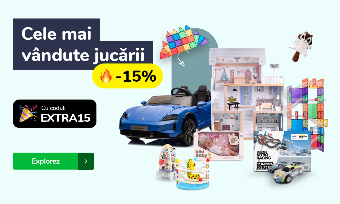 Cele mai vândute jucării pentru copii -15%