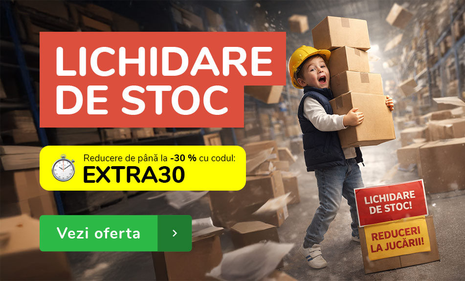 LICHIDARE DE STOC. Reducere de până la -30 %