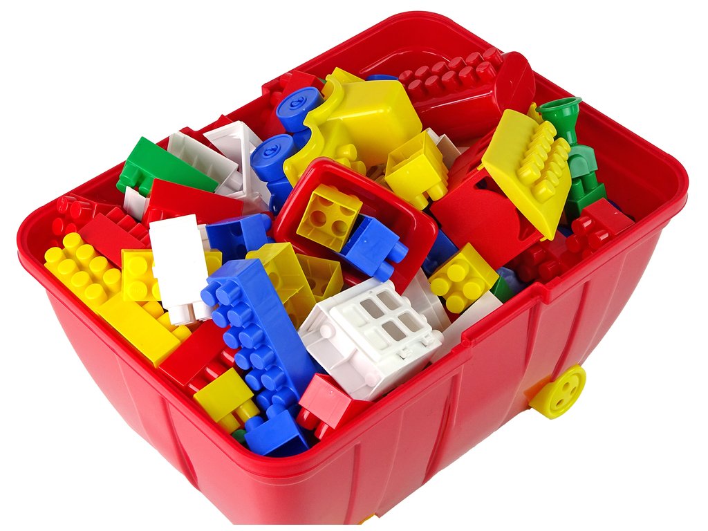 Carcasă cu cuburi K2 colorate 180 buc