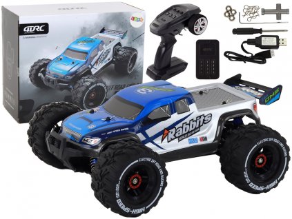 Telecomandă jucărie iepuri off-road RC 4x4 albastru