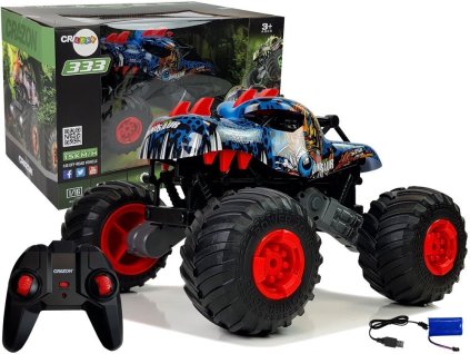 Terénní auto na dálkové ovládání dinosaurus 4