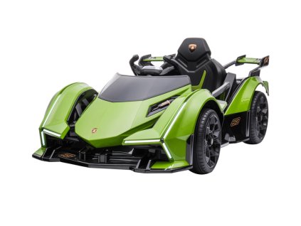 Mașină electrică Lamborghini GT HL528 4x4 verde