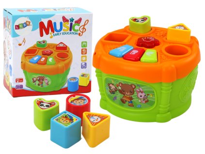 Tobe interactive educative forme verde-portocaliu