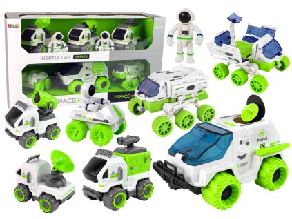 Set de vehicule spațiale 6 în 1 Rover Satellite Astronomer For Kids