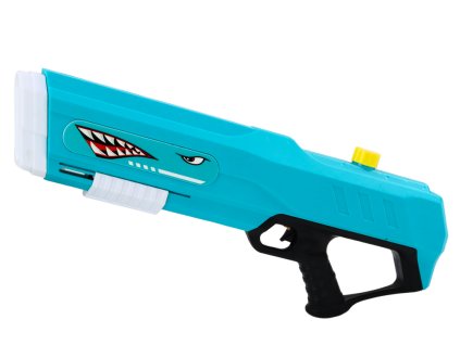 Pistol mare de apă rechin cu pompă verde 57 cm