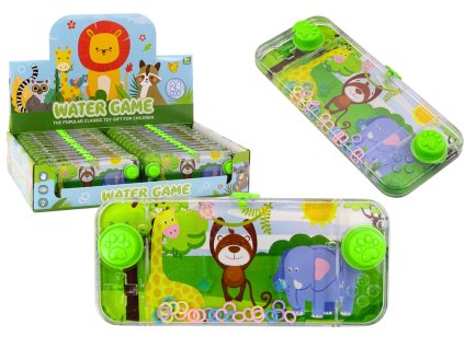 Consola de jocuri de apă îndemânare verde maimuță girafa safari inele