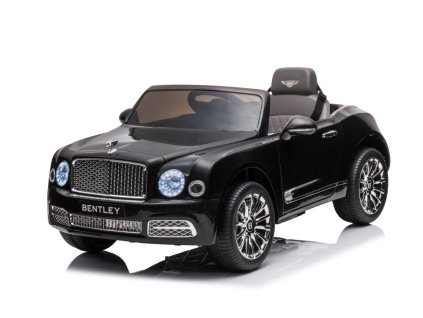Mașină de jucărie electrică neagră Bentley Mulsanne