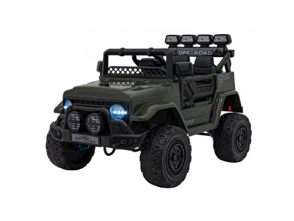 pojazd samochod off road climber zielony auto terenowe